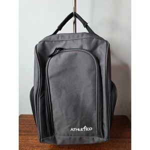 Athletico Golf Shoe Bag - Zippered Shoe Carrier Bags With Ventilation & Outside